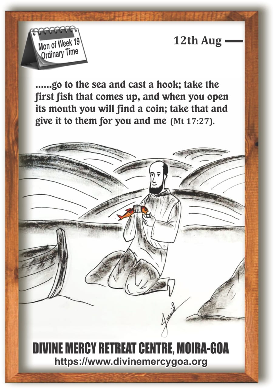 Scripture for the day – 12th August