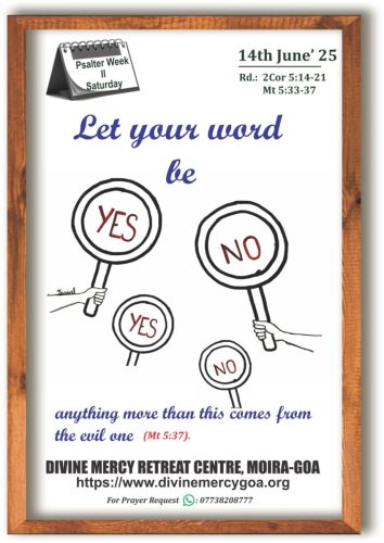 Scripture for the Day - 14th June 2025