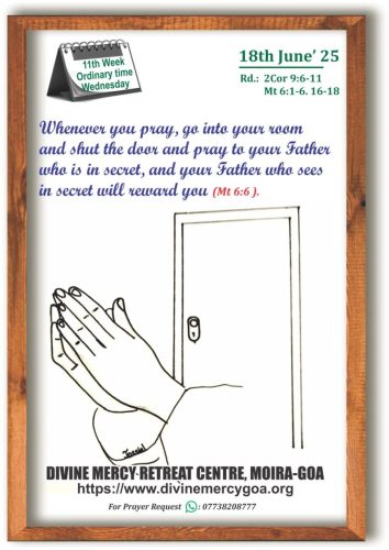 Scripture for the Day - 18th June 2025