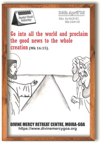 Scripture for the Day - 26th April 2025