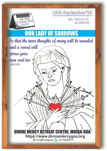 Scripture for the Day - 15th September 2025