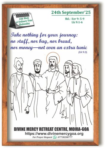 Scripture for the Day - 24th September 2025