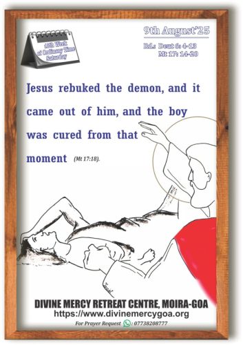 Scripture for the Day - 9th August 2025