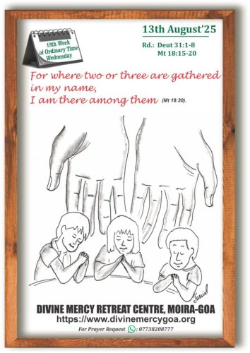 Scripture for the Day - 13th August 2025